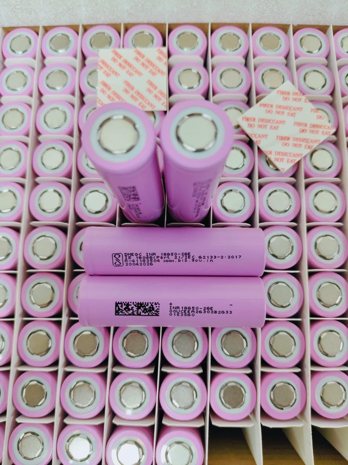 3.7V DMEGC 18650 Li-Ion Cells